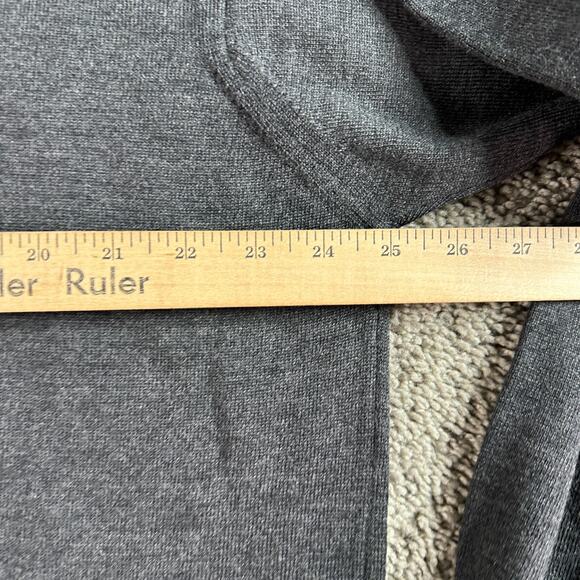 VTG Pronto Uomo Firenze Wool Sweater Mens XL Tall Gray Made In Italy Pullover - Picture 10 of 12